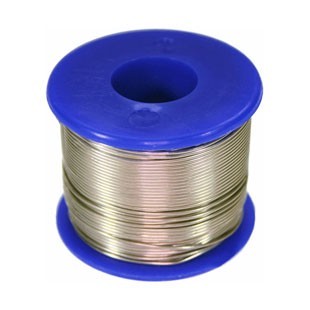 Tin solder spool